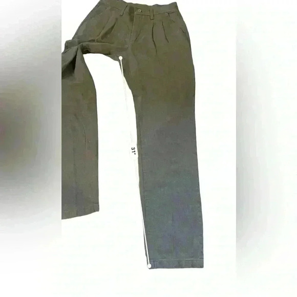 Wrangler Vintage 90s High Waist Straight Pleated Front Pants Women's 2 (24x31) - Picture 9 of 10